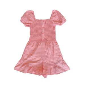 ✨Art Class Juniors Pink Gingham Romper✨